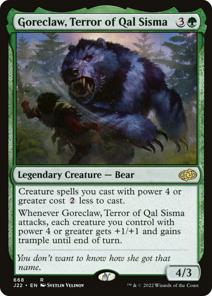 Goreclaw, Terror of Qal Sisma [Jumpstart 2022] | Exor Games Truro