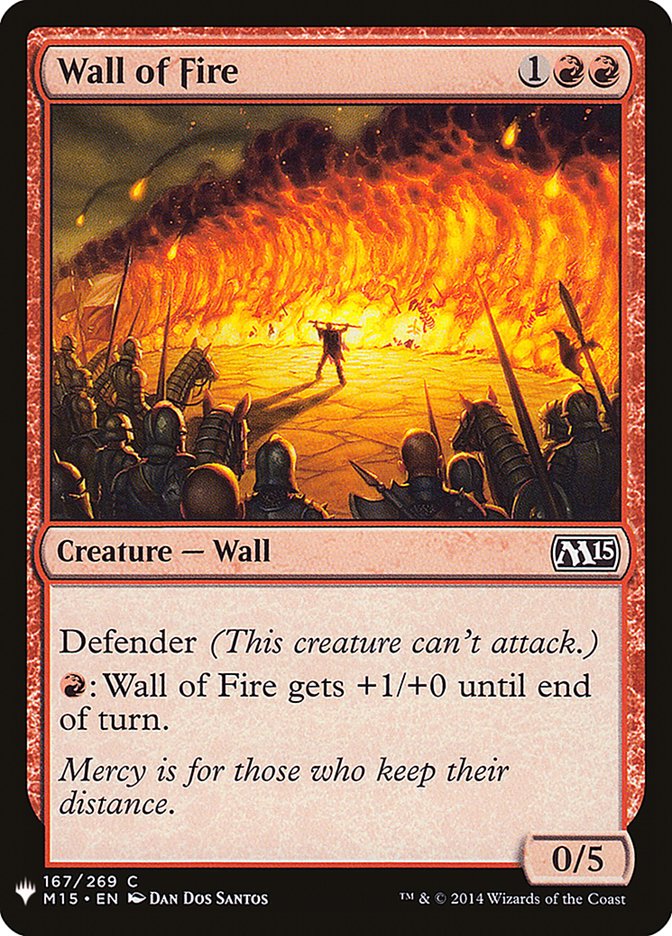 Wall of Fire [Mystery Booster] | Exor Games Truro