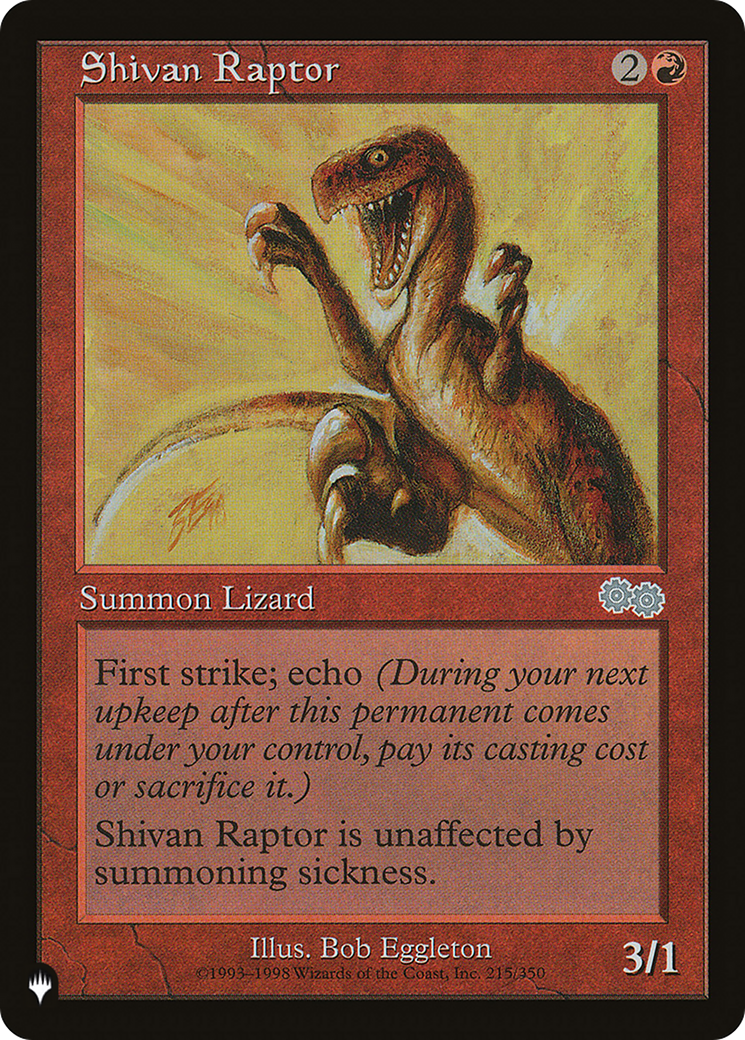 Shivan Raptor [The List Reprints] | Exor Games Truro