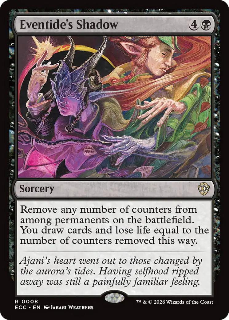 Eventide's Shadow [Lorwyn Eclipsed Commander] | Exor Games Truro