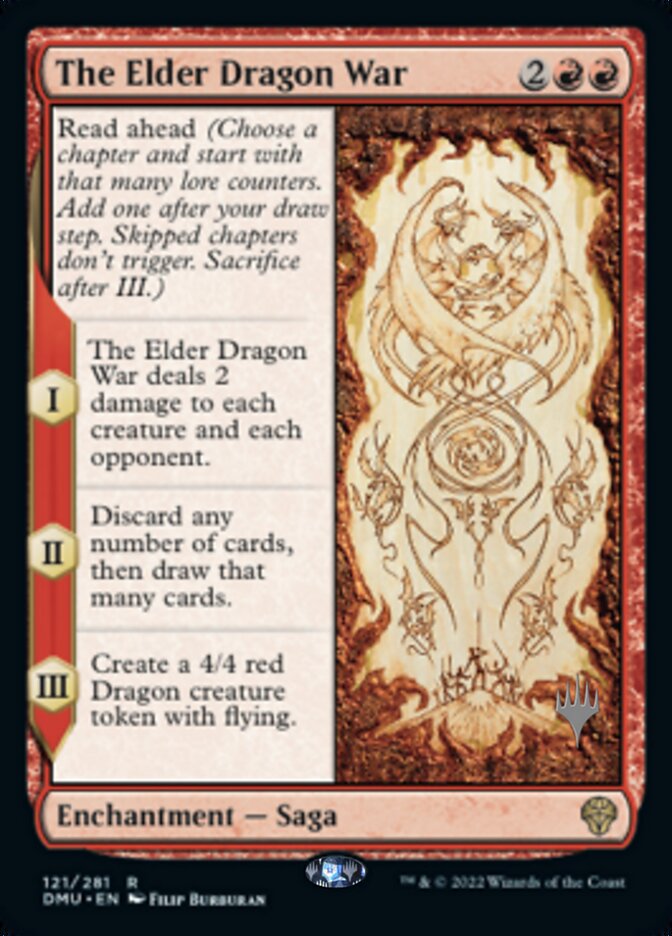 The Elder Dragon War (Promo Pack) [Dominaria United Promos] | Exor Games Truro