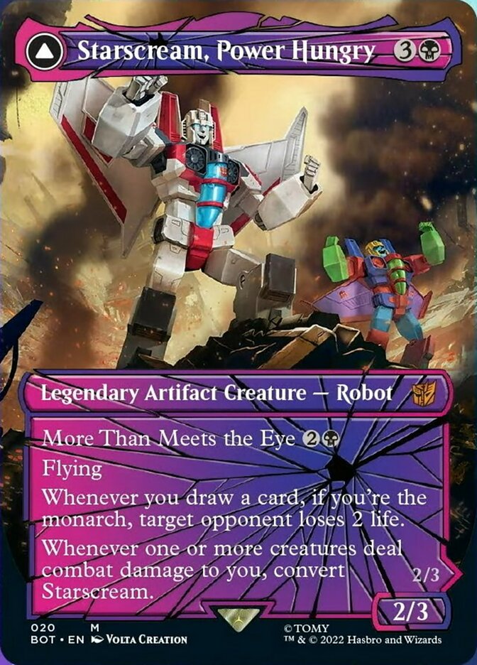 Starscream, Power Hungry // Starscream, Seeker Leader (Shattered Glass) [Transformers] | Exor Games Truro