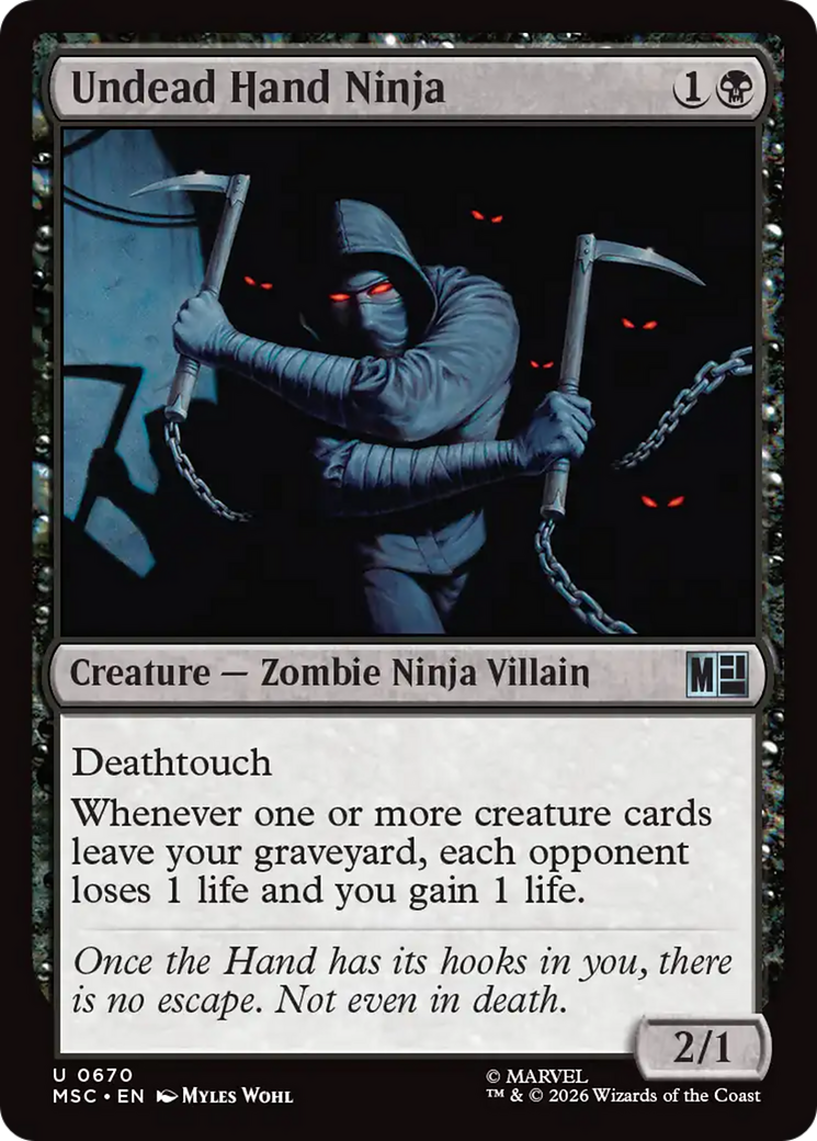 Undead Hand Ninja [Marvel Super Heroes Commander] | Exor Games Truro