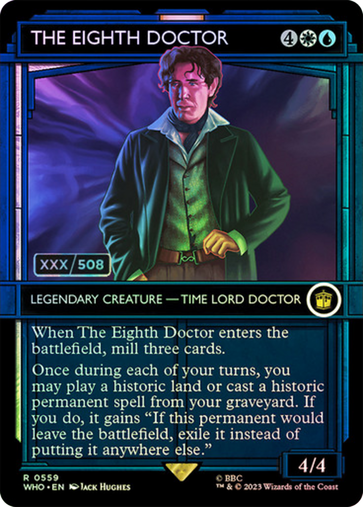 The Eighth Doctor (Serial Numbered) [Doctor Who] | Exor Games Truro