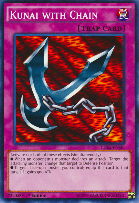 Kunai with Chain [LDK2-ENJ36] Common | Exor Games Truro