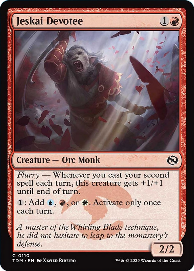 Jeskai Devotee [Tarkir: Dragonstorm] | Exor Games Truro