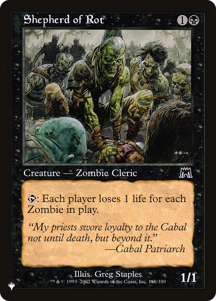 Shepherd of Rot [The List] | Exor Games Truro