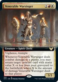 Venerable Warsinger (Extended Art) [Strixhaven: School of Mages] | Exor Games Truro