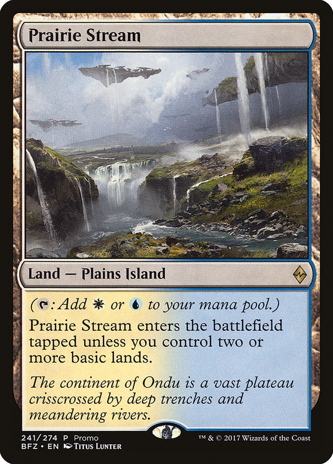 Prairie Stream (Promo) [Standard Showdown Promos] | Exor Games Truro