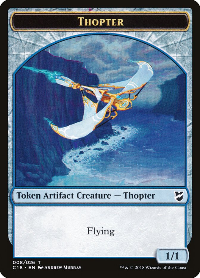 Thopter Token (008/026) [Commander 2018 Tokens] | Exor Games Truro