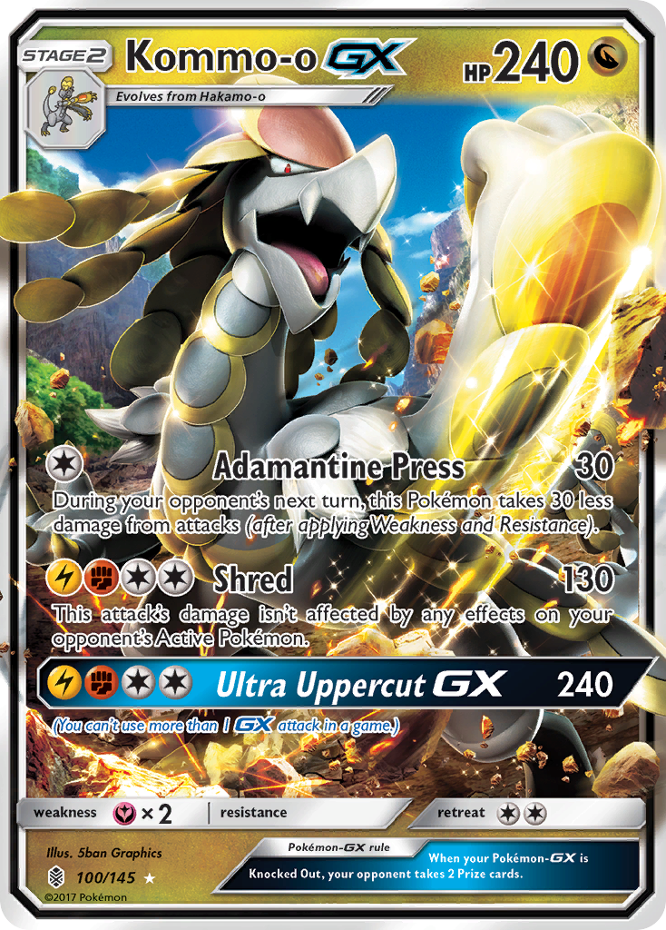 Kommo-o GX (100/145) [Sun & Moon: Guardians Rising] | Exor Games Truro