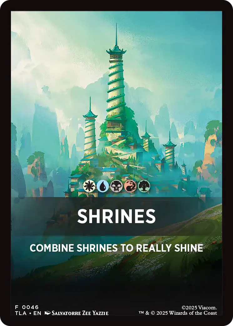 Shrines Theme Card [Avatar: The Last Airbender Tokens] | Exor Games Truro