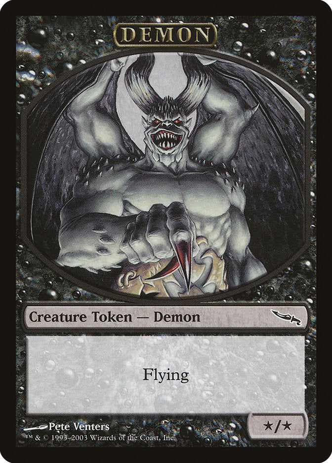 Demon Token [Magic Player Rewards 2003] | Exor Games Truro