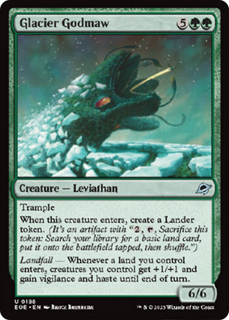 Glacier Godmaw [Edge of Eternities] | Exor Games Truro
