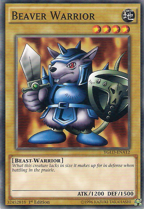 Beaver Warrior [YGLD-ENA12] Common | Exor Games Truro