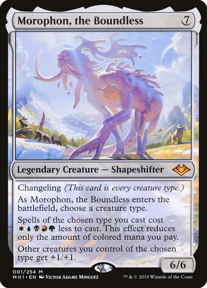Morophon, the Boundless [Modern Horizons] | Exor Games Truro