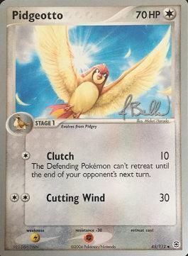 Pidgeotto (45/112) (Eeveelutions - Jimmy Ballard) [World Championships 2006] | Exor Games Truro