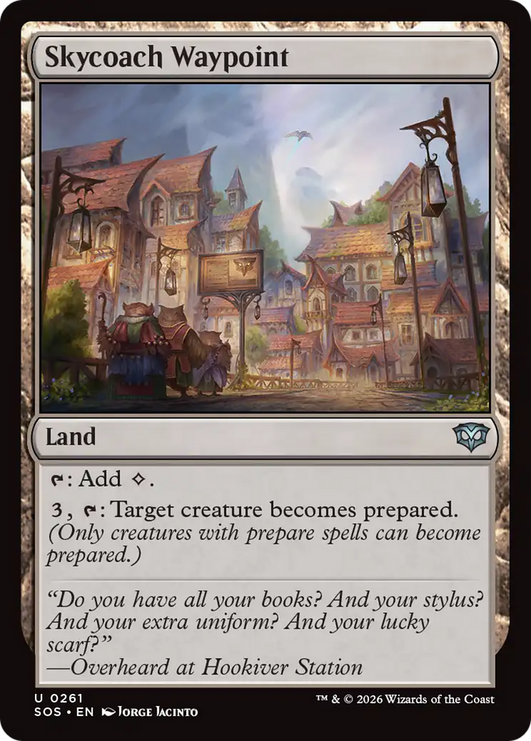 Skycoach Waypoint [Secrets of Strixhaven] | Exor Games Truro