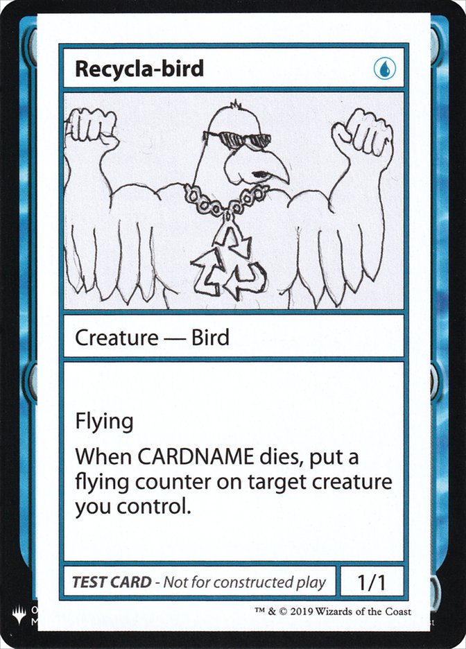 Recycla-bird [Mystery Booster Playtest Cards] | Exor Games Truro