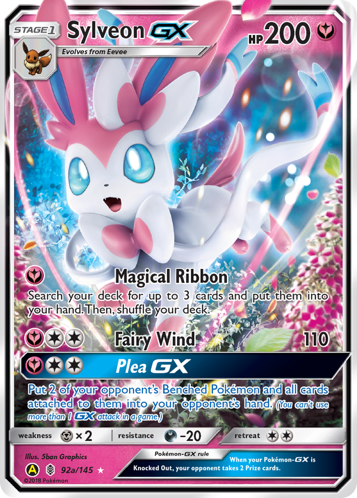 Sylveon GX (92a/145) [Alternate Art Promos] | Exor Games Truro