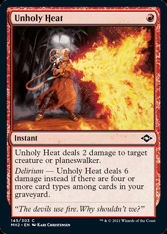 Unholy Heat [Modern Horizons 2] | Exor Games Truro