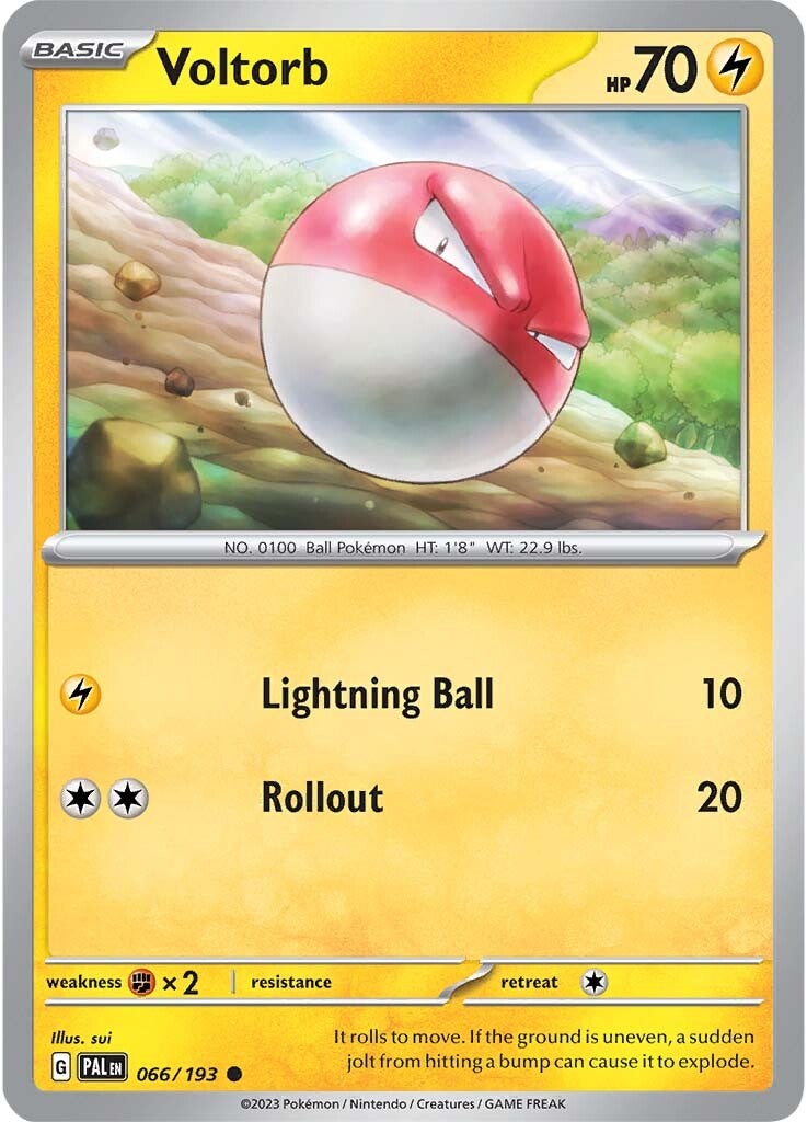 Voltorb (066/193) [Scarlet & Violet: Paldea Evolved] | Exor Games Truro