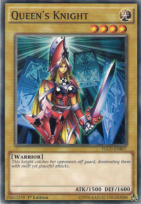Queen's Knight [YGLD-ENB07] Common | Exor Games Truro