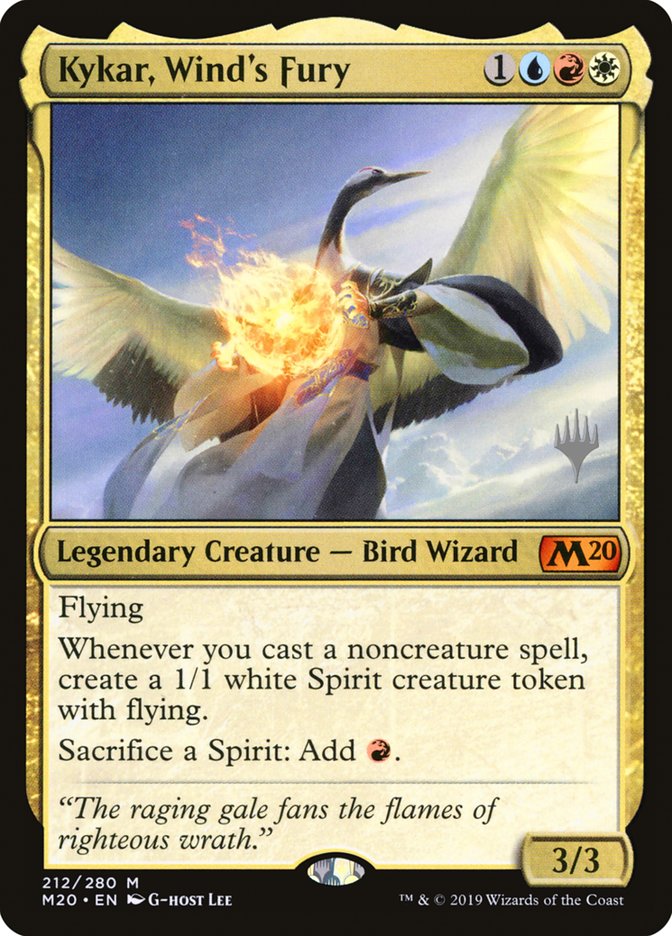 Kykar, Wind's Fury (Promo Pack) [Core Set 2020 Promos] | Exor Games Truro