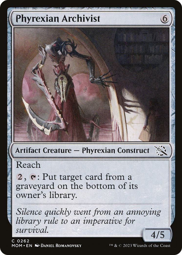Phyrexian Archivist [March of the Machine] | Exor Games Truro