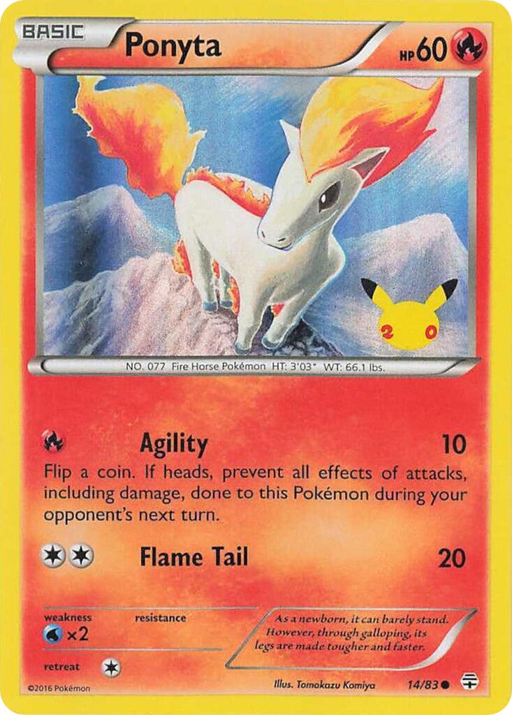 Ponyta (014/083) [Celebrations: 25th Anniversary] | Exor Games Truro