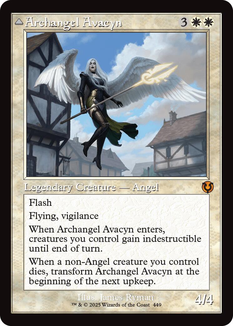 Archangel Avacyn // Avacyn, the Purifier (Retro Frame) [Innistrad Remastered] | Exor Games Truro