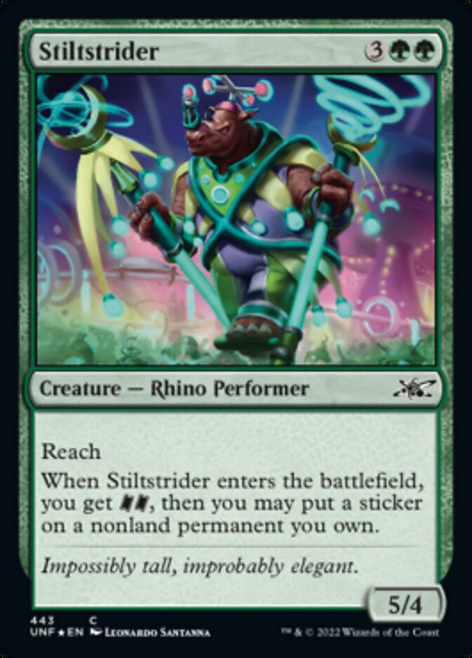 Stiltstrider (Galaxy Foil) [Unfinity] | Exor Games Truro