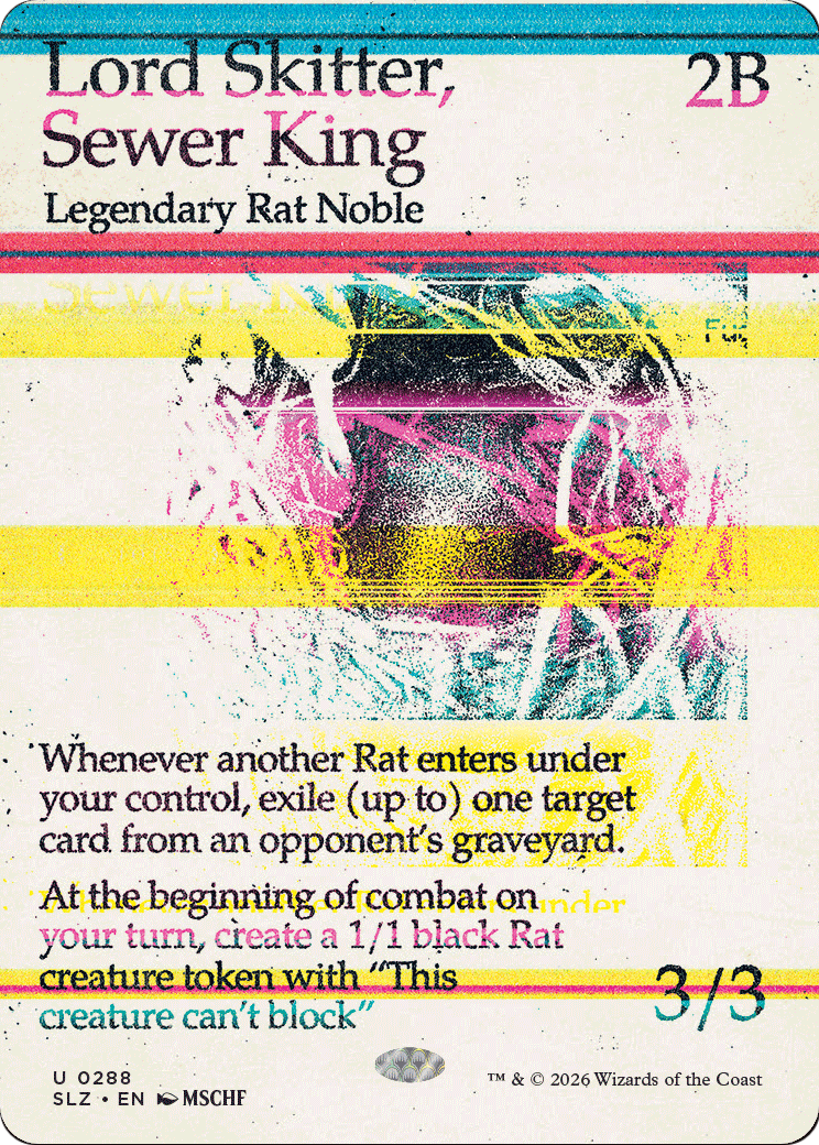 Lord Skitter, Sewer King (0288) [Secret Lair x MSCHF: The Zeta Set] | Exor Games Truro