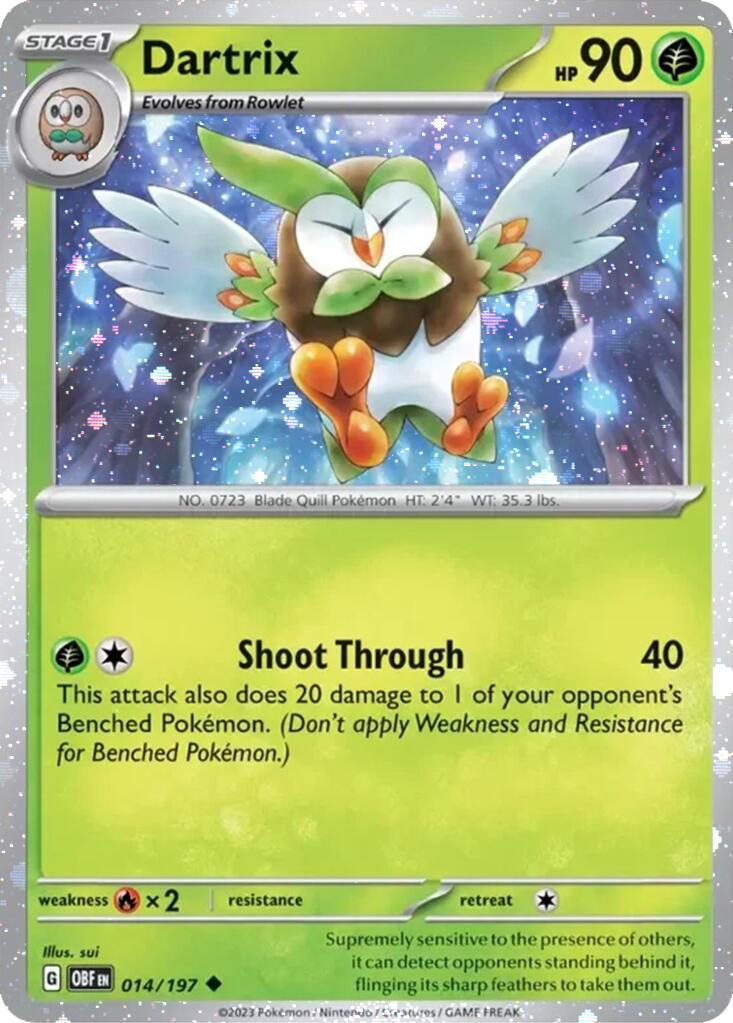 Dartrix (014/197) (Cosmos Holo) [Miscellaneous Cards] | Exor Games Truro