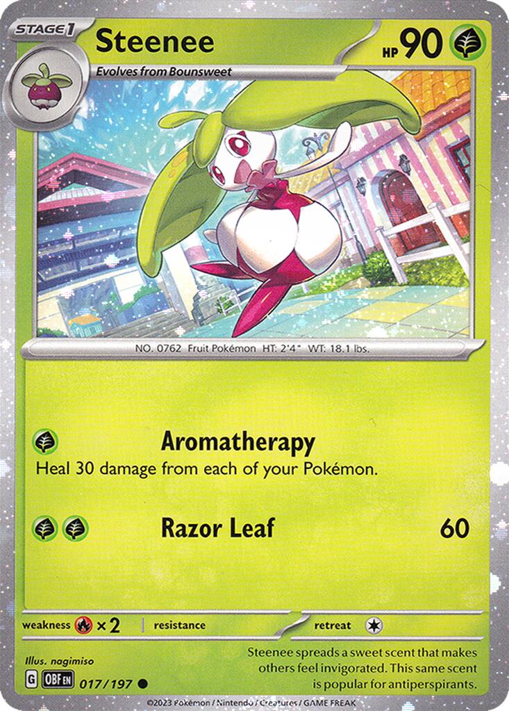 Steenee (017/197) (Cosmos Holo) [Miscellaneous Cards] | Exor Games Truro