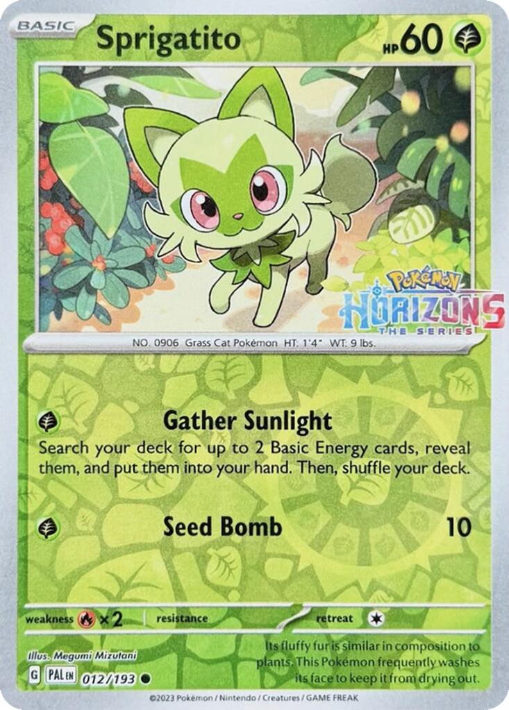 Sprigatito (012/193) [Miscellaneous Cards] | Exor Games Truro