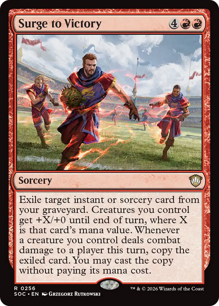 Surge to Victory [Secrets of Strixhaven Commander] | Exor Games Truro