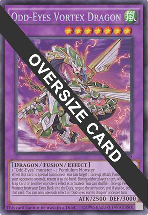 Odd-Eyes Vortex Dragon (Oversized) [DOCS-EN045] Promo | Exor Games Truro