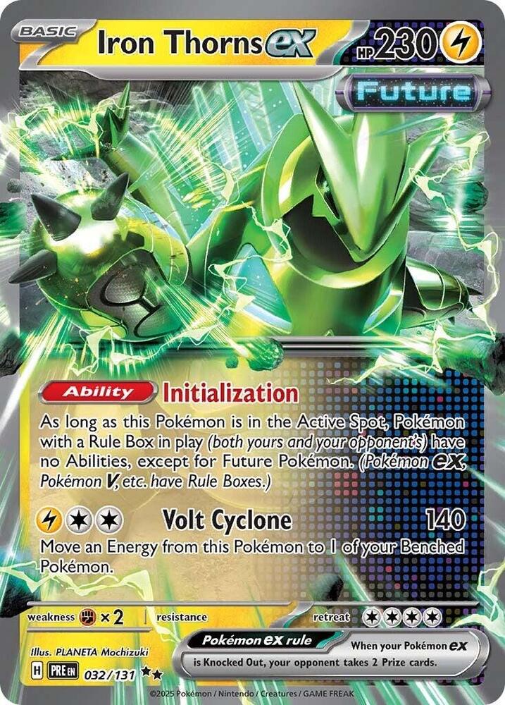 Iron Thorns ex (032/131) [Scarlet & Violet: Prismatic Evolutions] | Exor Games Truro