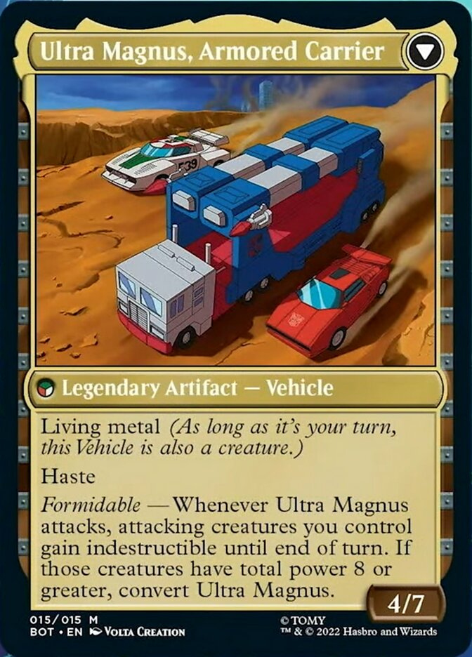 Ultra Magnus, Tactician // Ultra Magnus, Armored Carrier [Transformers] | Exor Games Truro