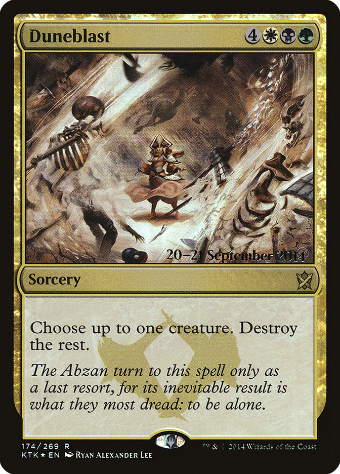 Duneblast [Khans of Tarkir Prerelease Promos] | Exor Games Truro