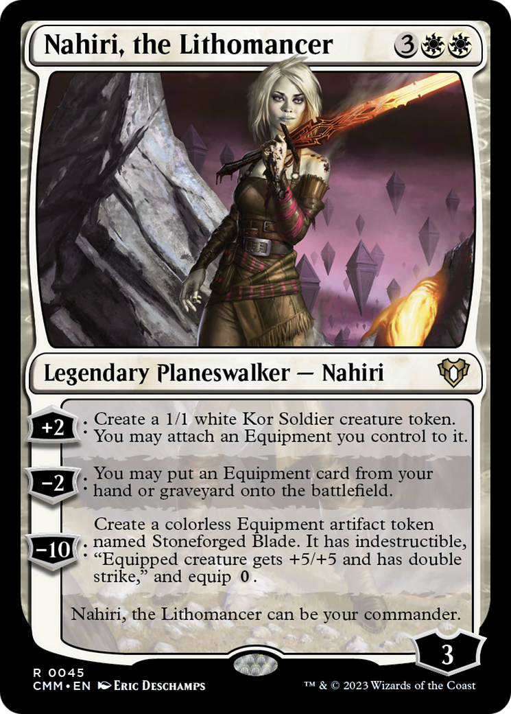 Nahiri, the Lithomancer [Commander Masters] | Exor Games Truro