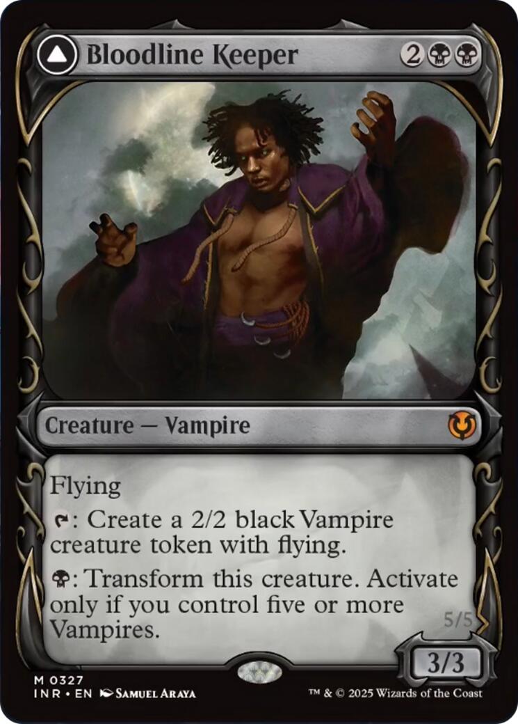 Bloodline Keeper // Lord of Lineage (Showcase) [Innistrad Remastered] | Exor Games Truro