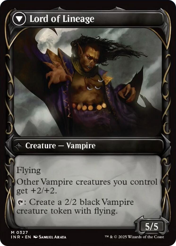 Bloodline Keeper // Lord of Lineage (Showcase) [Innistrad Remastered] | Exor Games Truro