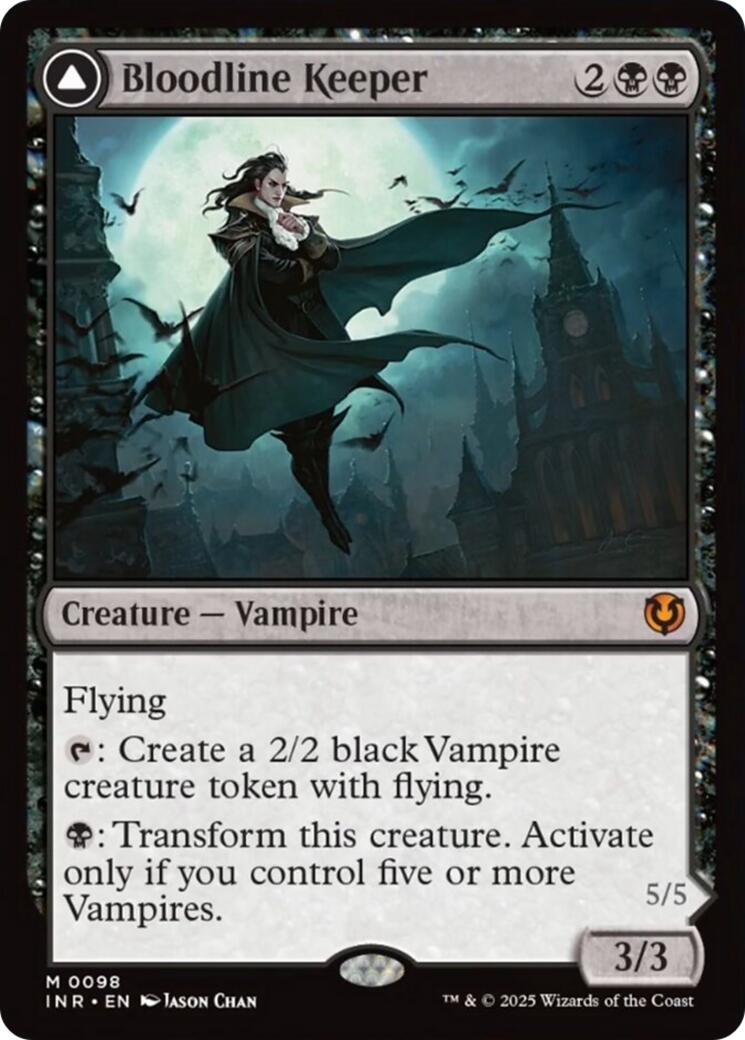 Bloodline Keeper // Lord of Lineage [Innistrad Remastered] | Exor Games Truro