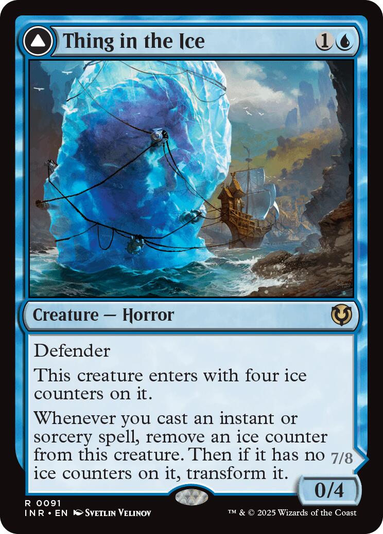 Thing in the Ice // Awoken Horror [Innistrad Remastered] | Exor Games Truro