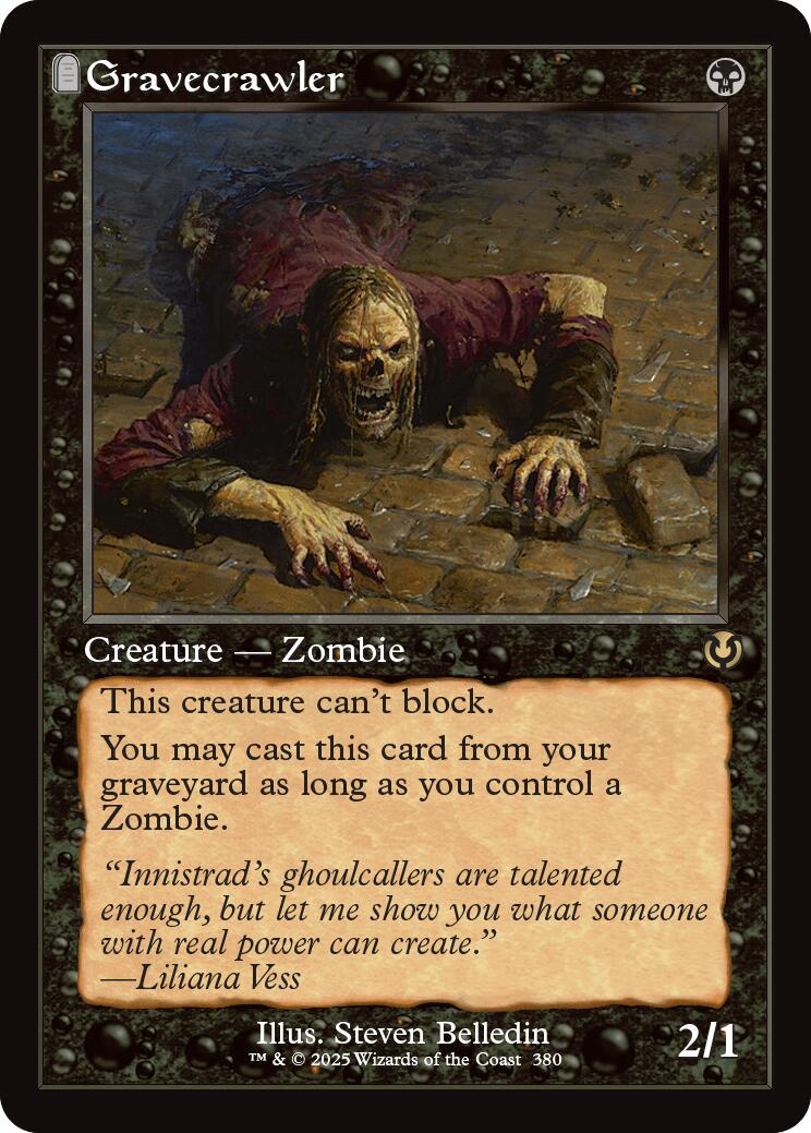 Gravecrawler (Retro Frame) [Innistrad Remastered] | Exor Games Truro