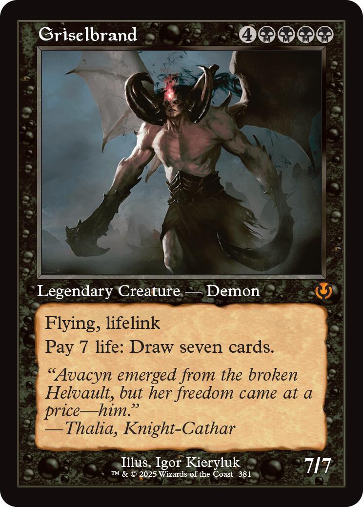 Griselbrand (Retro Frame) [Innistrad Remastered] | Exor Games Truro