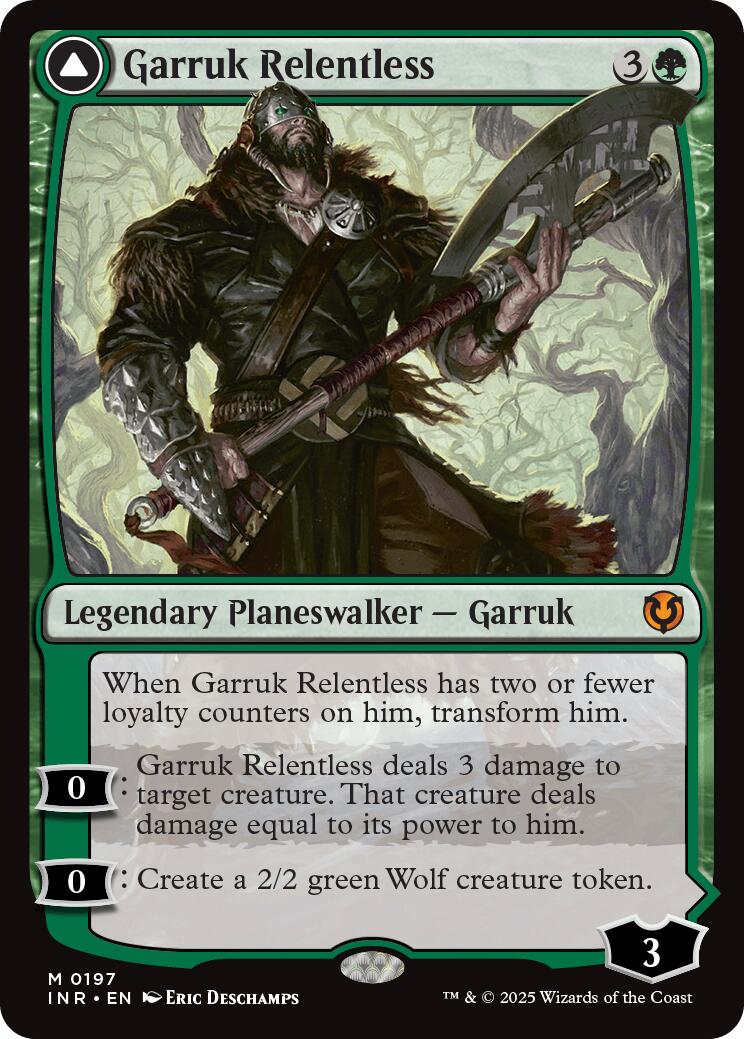 Garruk Relentless // Garruk, the Veil-Cursed [Innistrad Remastered] | Exor Games Truro