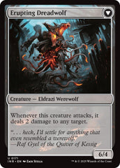 Smoldering Werewolf // Erupting Dreadwolf [Innistrad Remastered] | Exor Games Truro